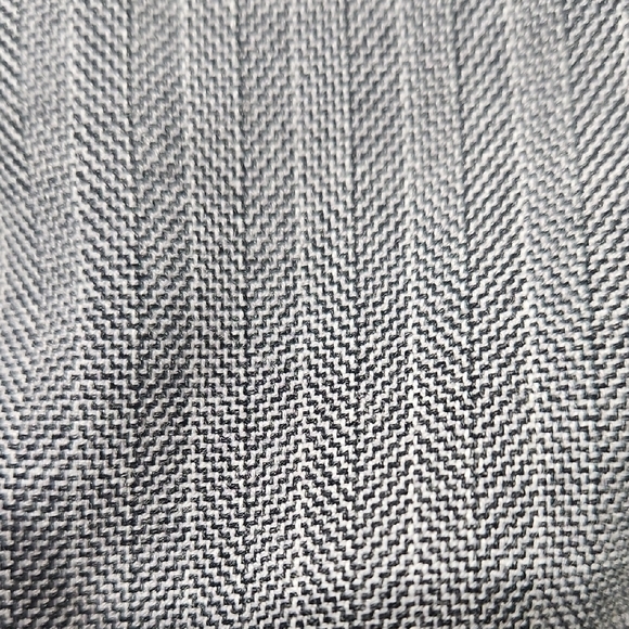 Ann Taylor Factory | Women's Gray Woven Stripe Classic Tailored Trousers Sz 10 - Picture 5 of 6